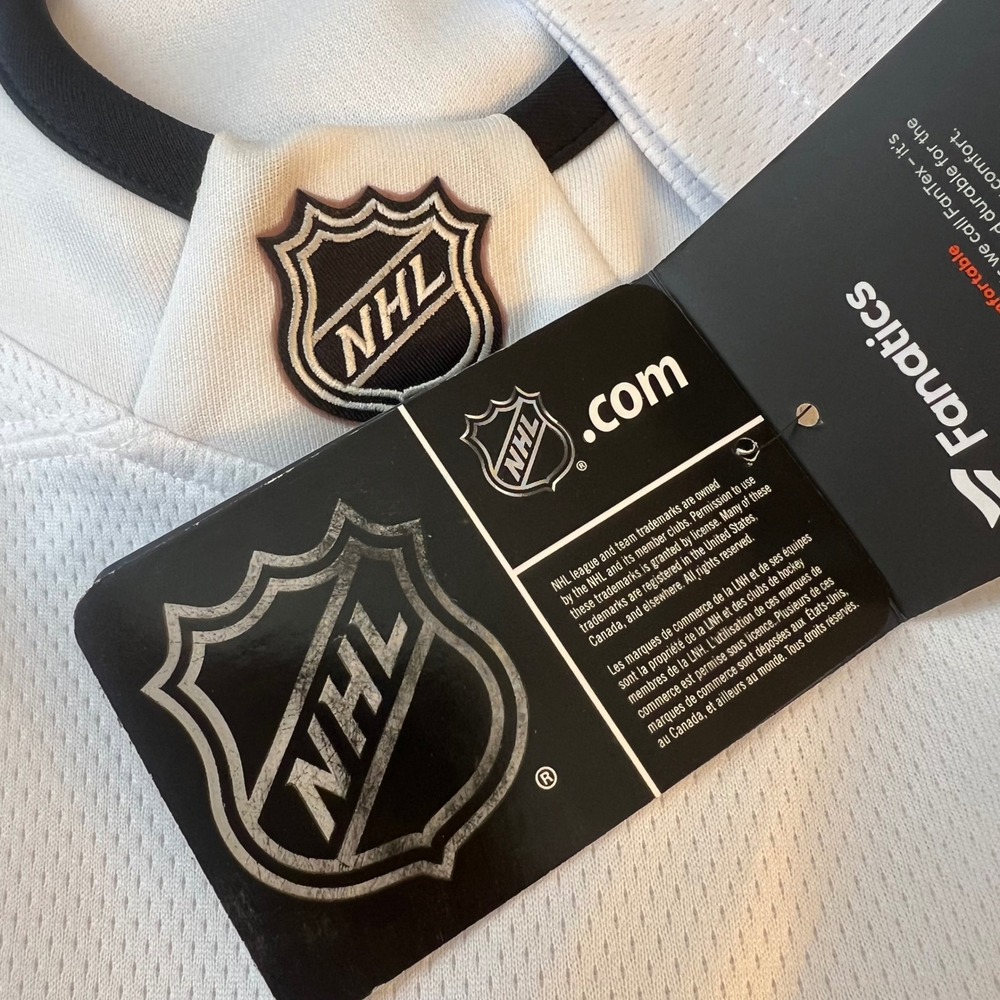 Fanatics NWT Vegas Golden Knights NHL Breakaway Away Jersey White Gold. Medium - Picture 13 of 14
